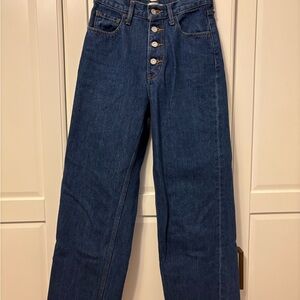 Moussy Classic Blue High-Waisted Jeans